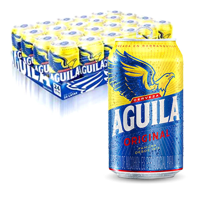 AGUILA LATA 330 ML X 24 UNIDADES